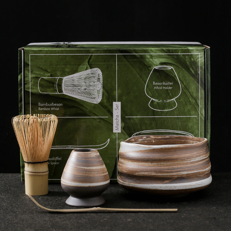 Tedzukuri Matcha Tea Set - Plum Island Imports