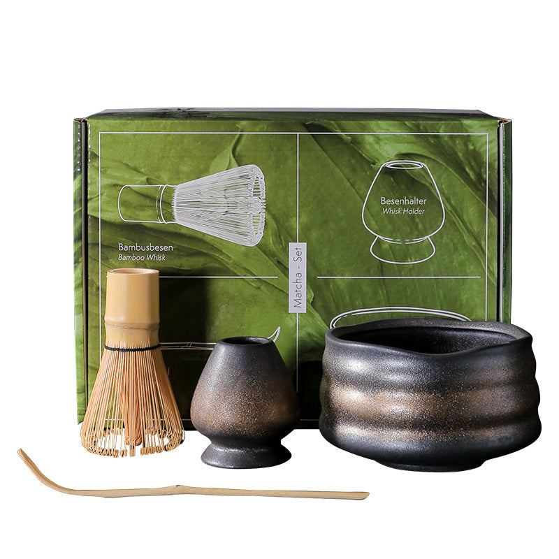 Tedzukuri Matcha Tea Set - Plum Island Imports