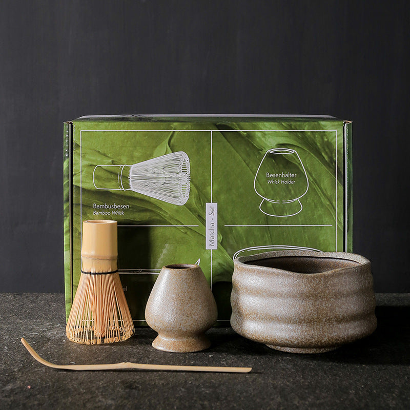 Tedzukuri Matcha Tea Set - Plum Island Imports