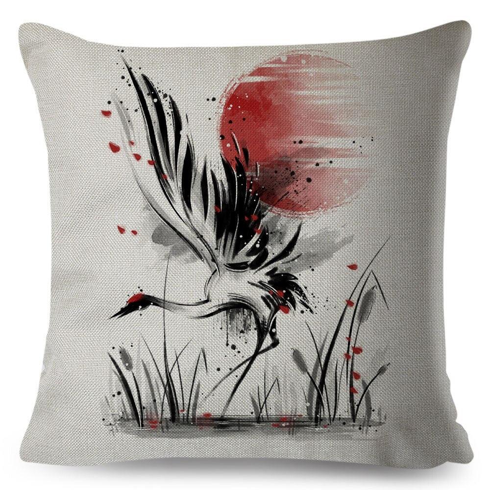 Plum Island Imports™ Japanese Style Cushion Cover - Plum Island Imports