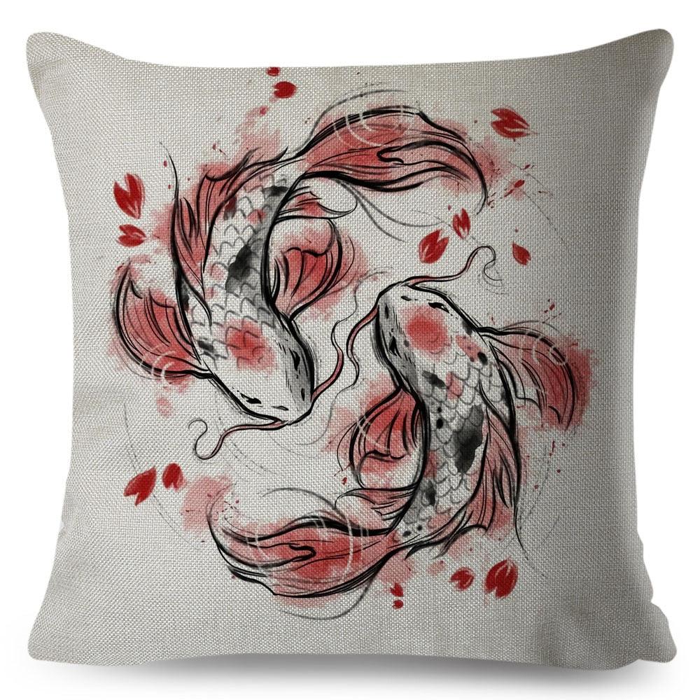 Plum Island Imports™ Japanese Style Cushion Cover - Plum Island Imports