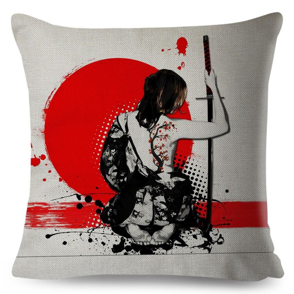 Plum Island Imports™ Japanese Style Cushion Cover - Plum Island Imports