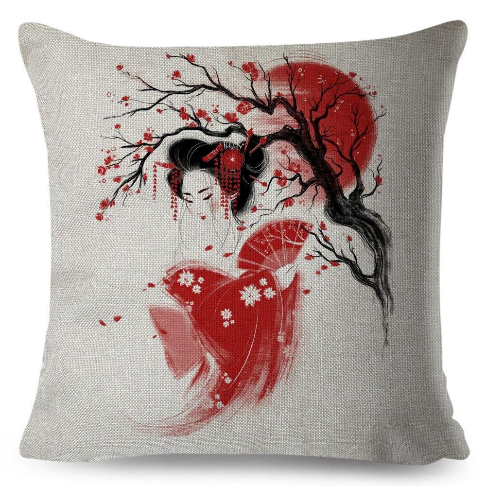 Plum Island Imports™ Japanese Style Cushion Cover - Plum Island Imports