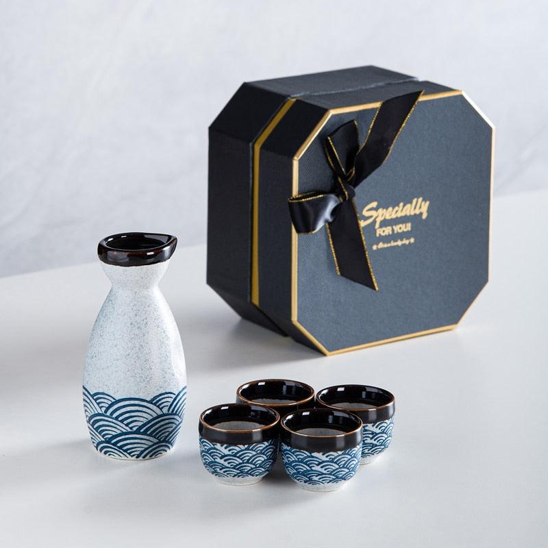 Plum Island Imports™ Nami Sake Set - Plum Island Imports